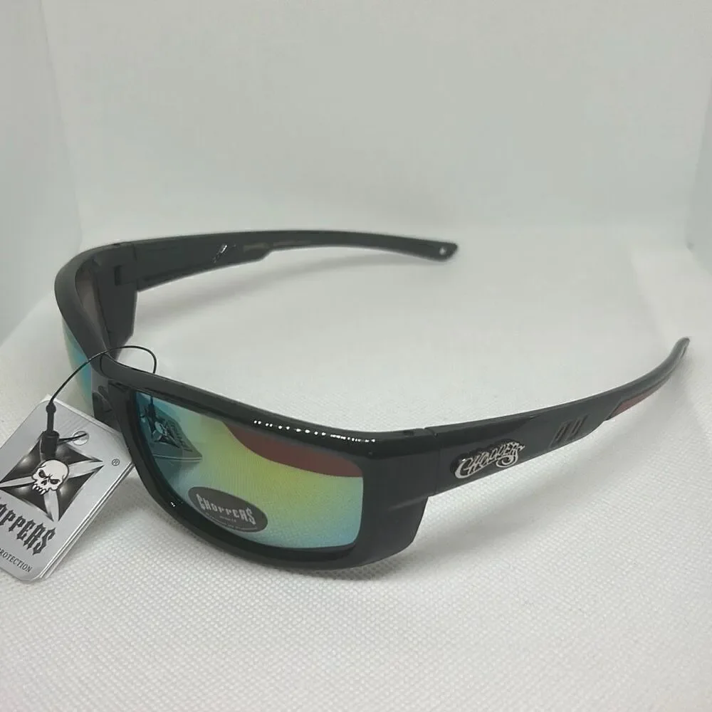 Choppers Biker Mirrored Sunglasses